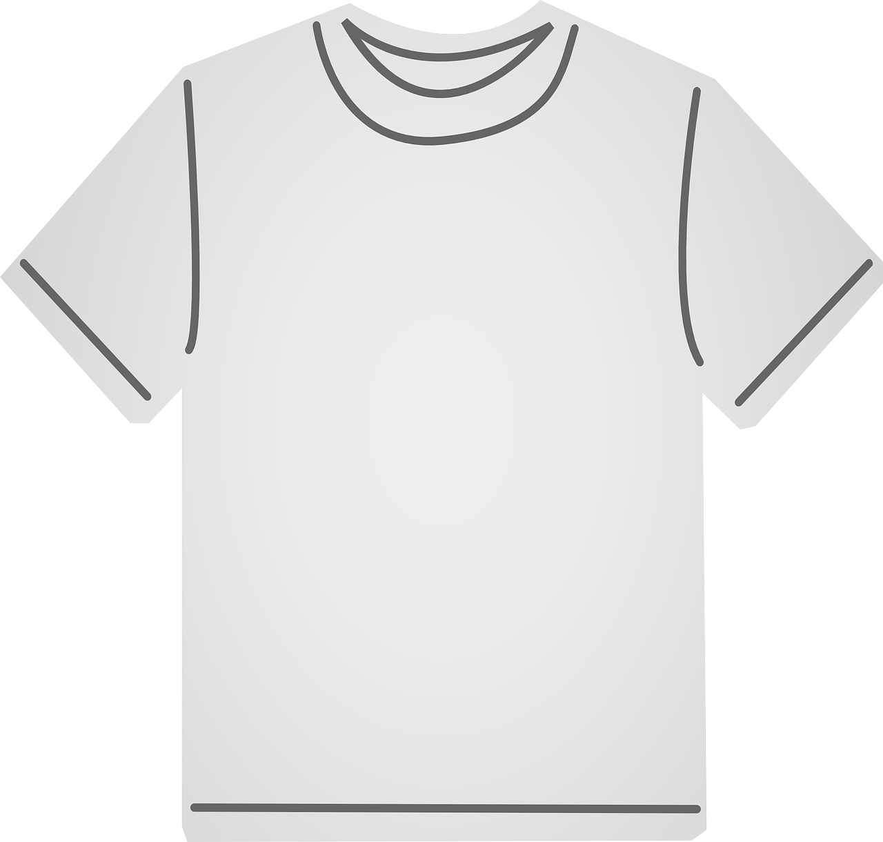 t-shirt white clothes free photo