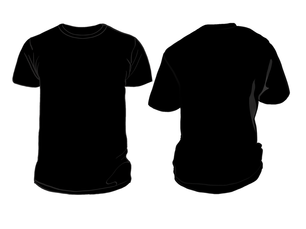 t-shirt black clothing free photo