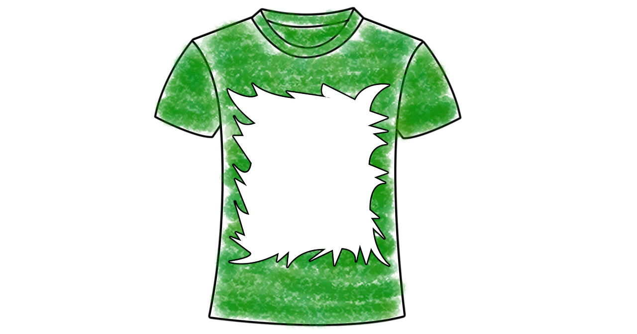 t-shirt art green free photo