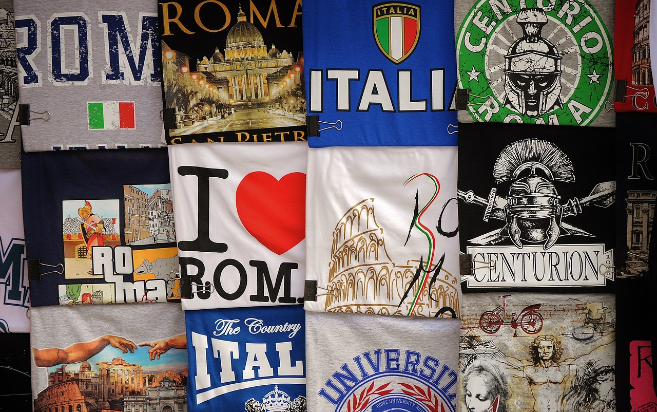 t-shirts italian italy free photo