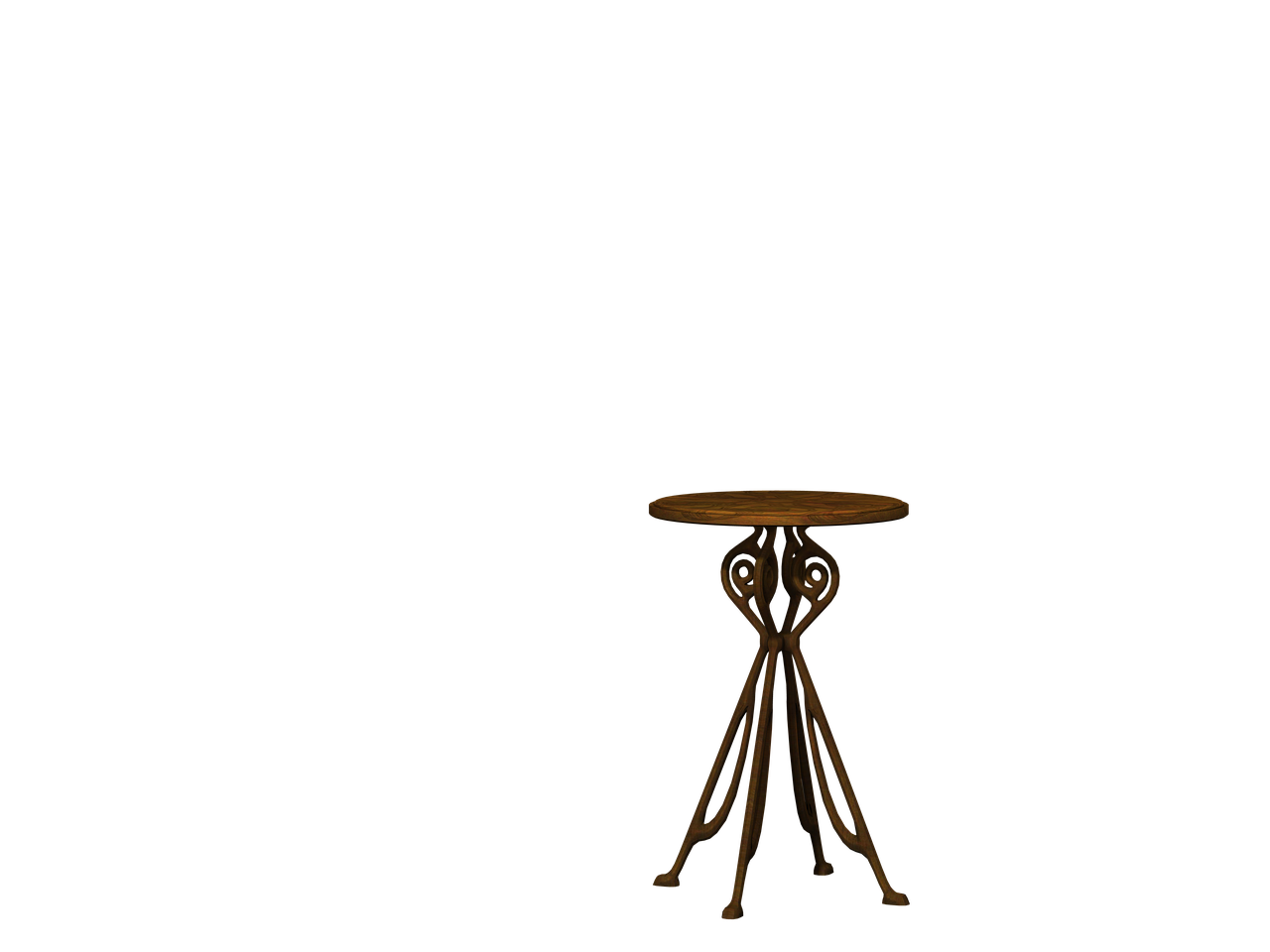 table round table wood free photo