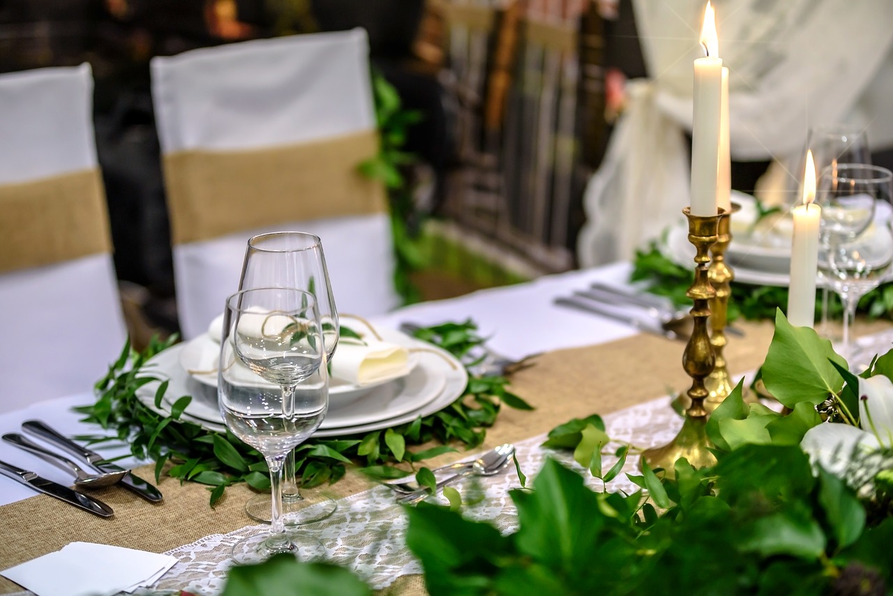 table setup napkin free photo