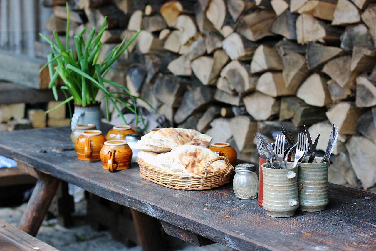 table food rustic free photo