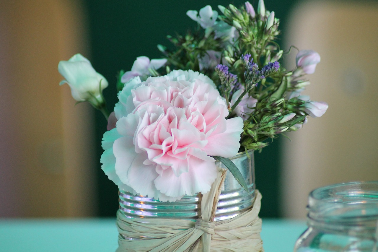 table decoration flower bouquet garni free photo