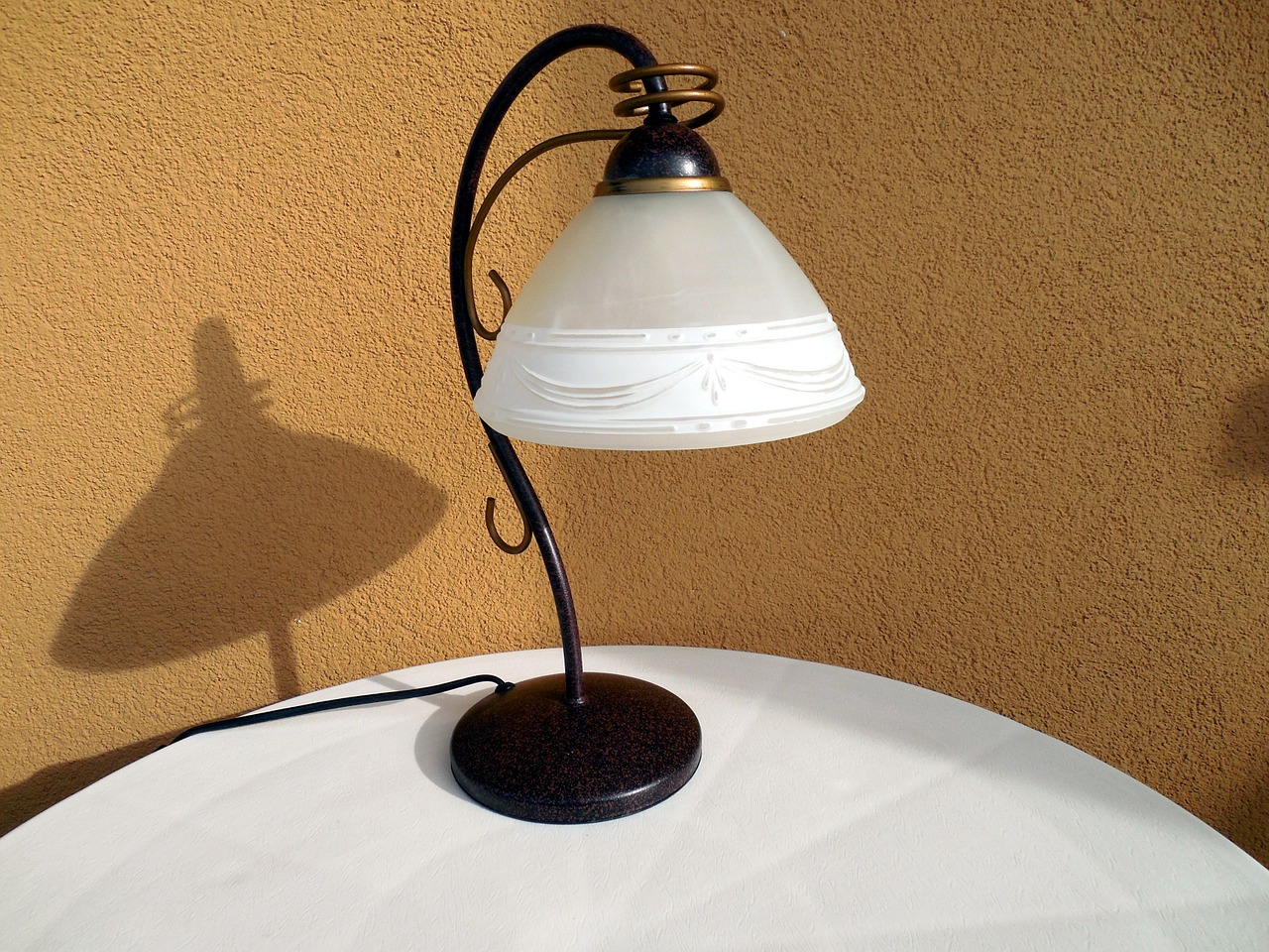 table lamp lampshade lamp free photo