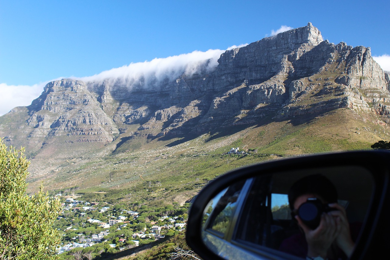 table mountain south africa cape town free photo