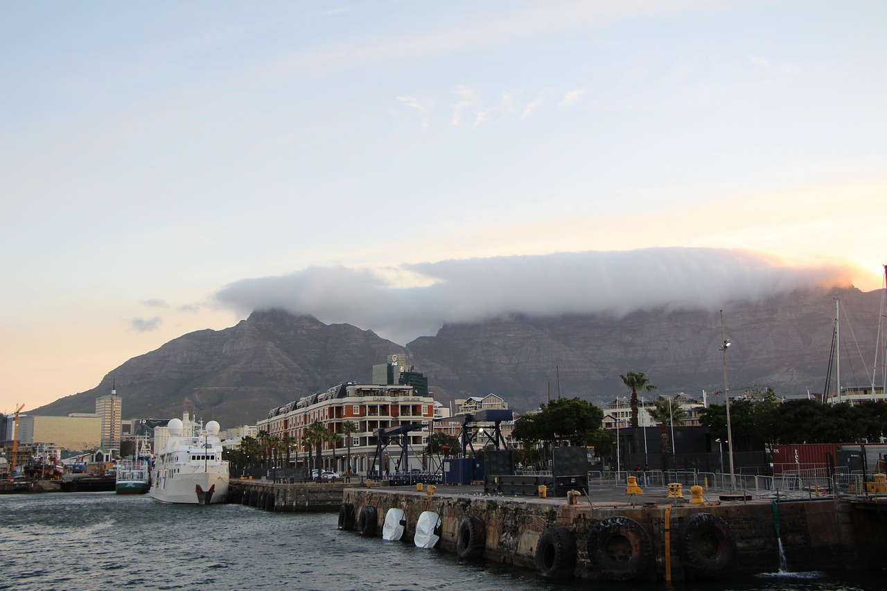 table mountain travel cape town free photo