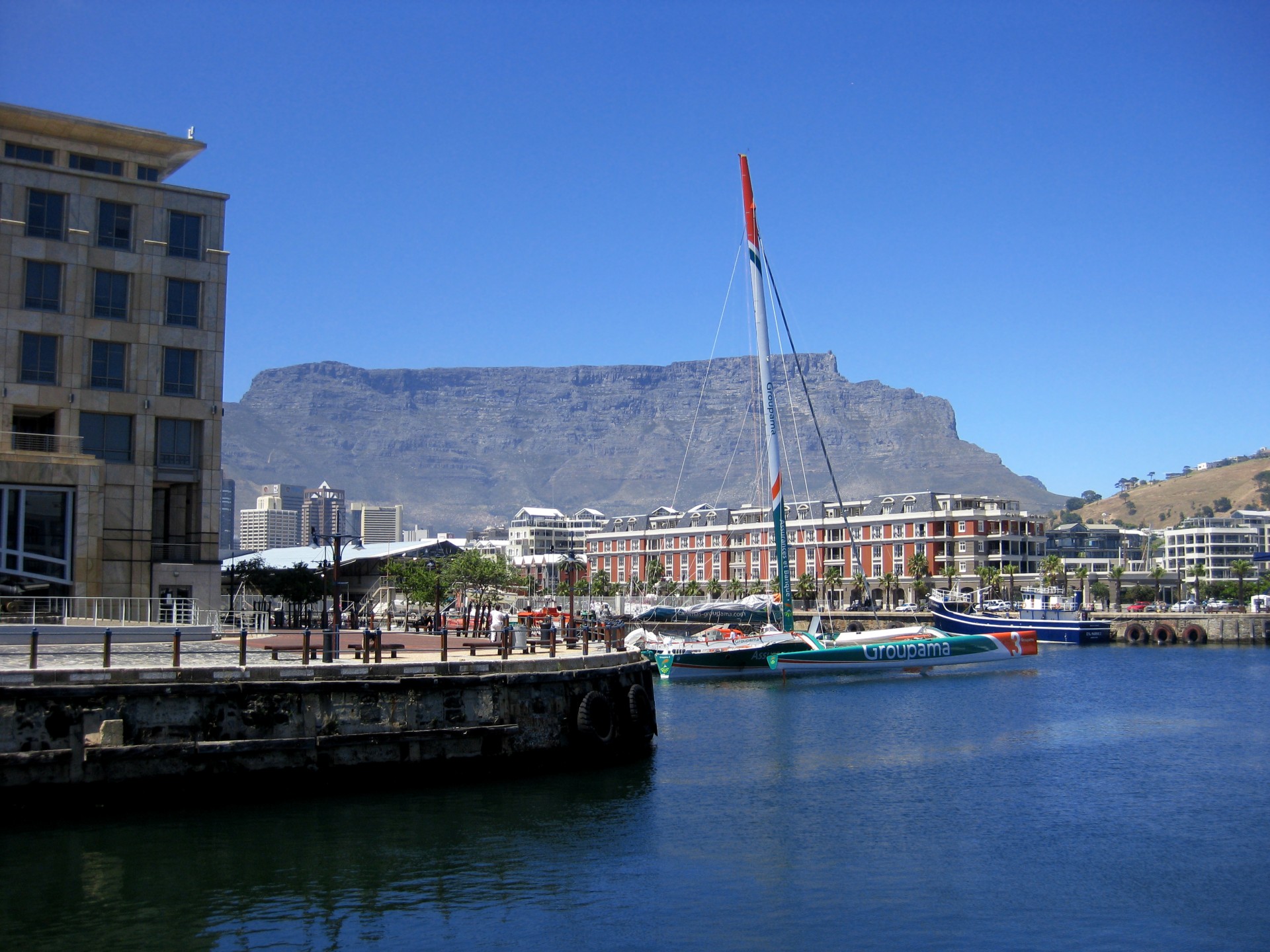 mountain table mountain harbor free photo