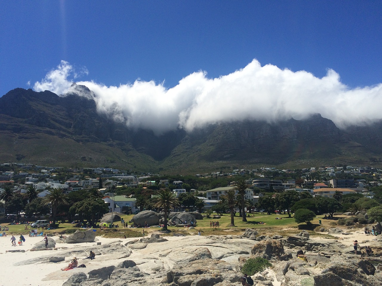 table mountains capetown south africa free photo