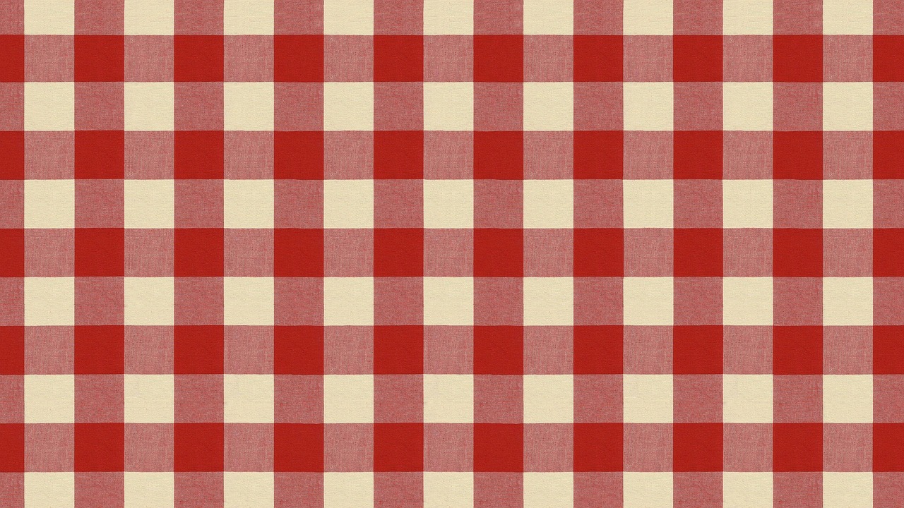 tablecloth wallpaper red checked free photo