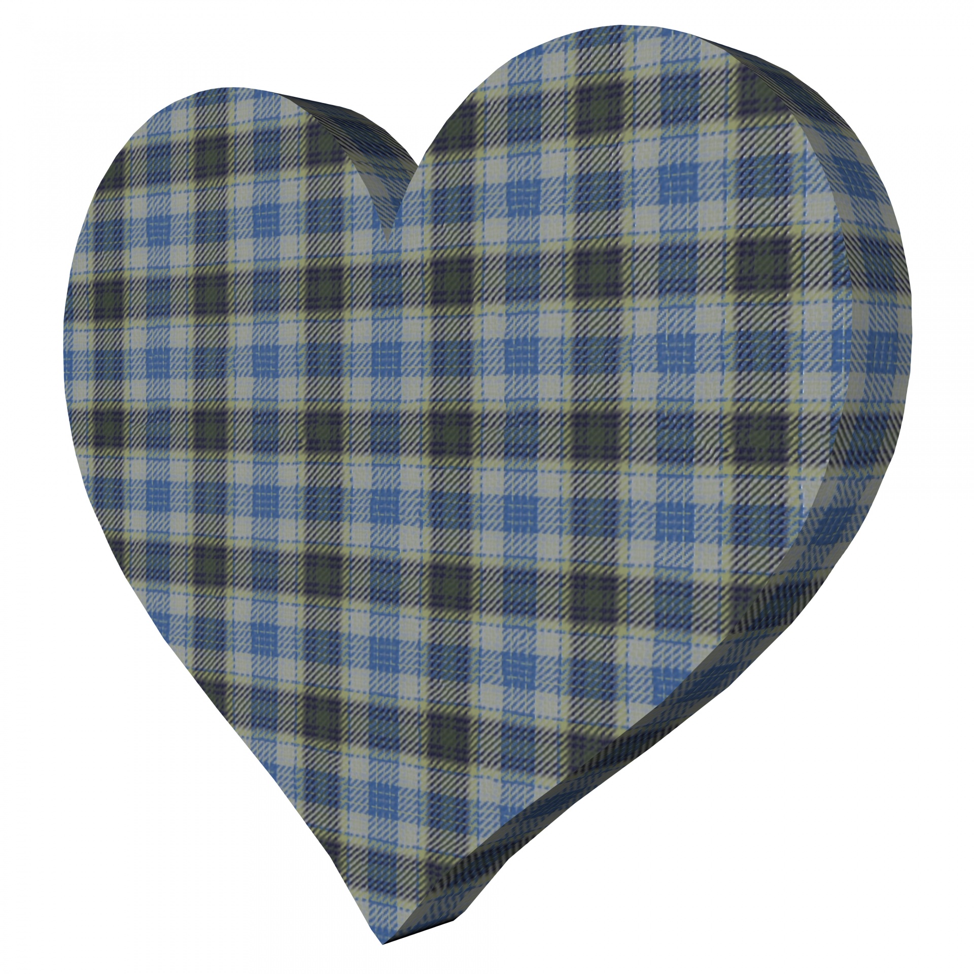 3d heart tablecloth free photo