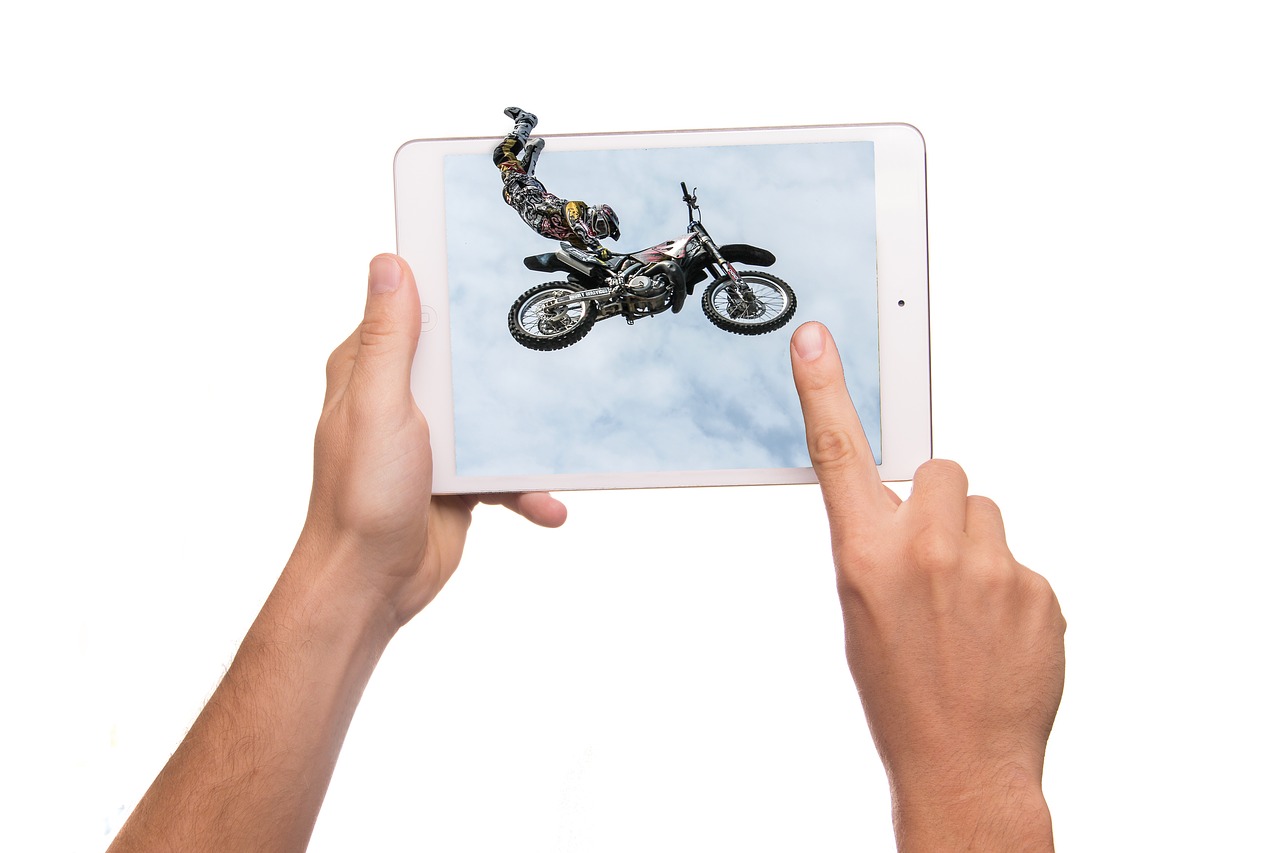 tablet 3d jump free photo