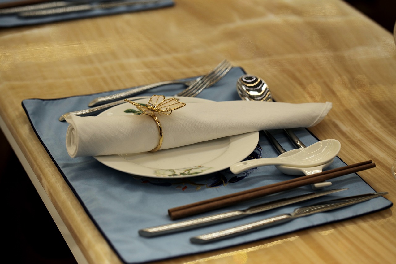 tableware knife and fork still life free photo