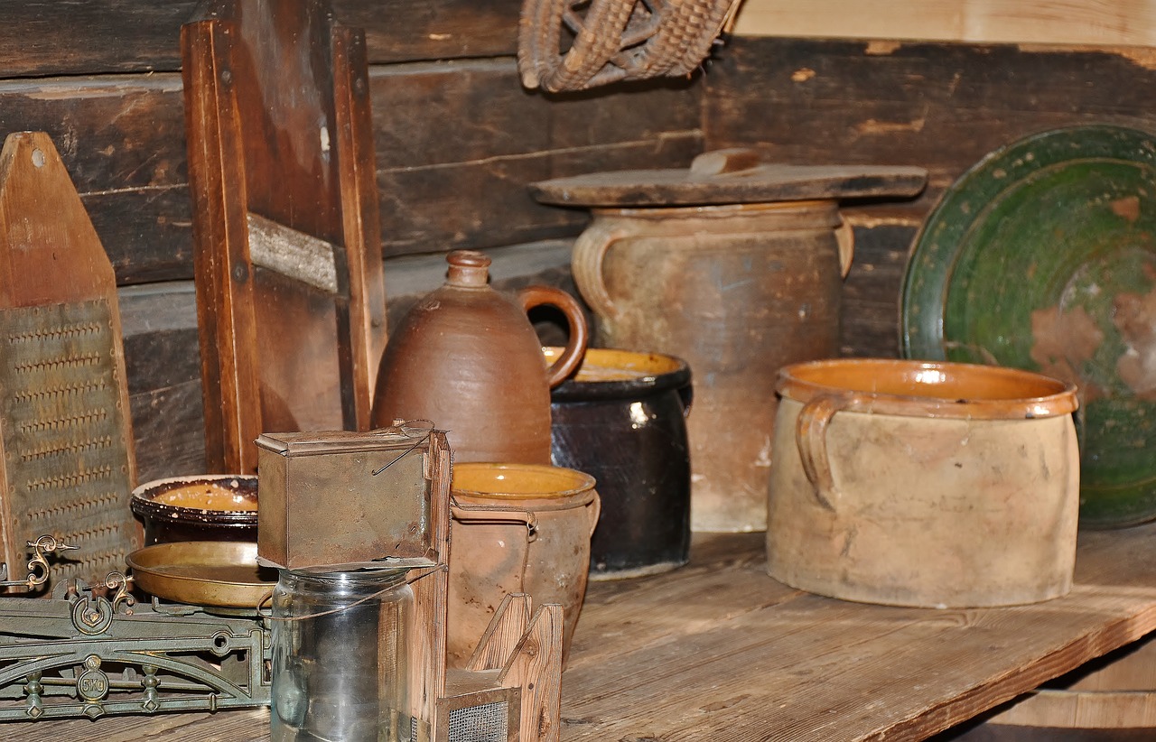 tableware pots jugs free photo