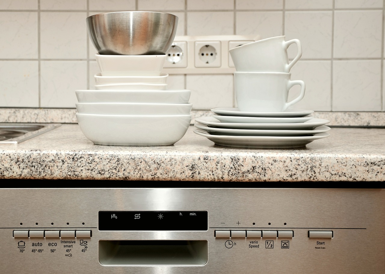 tableware dishwasher kitchen free photo