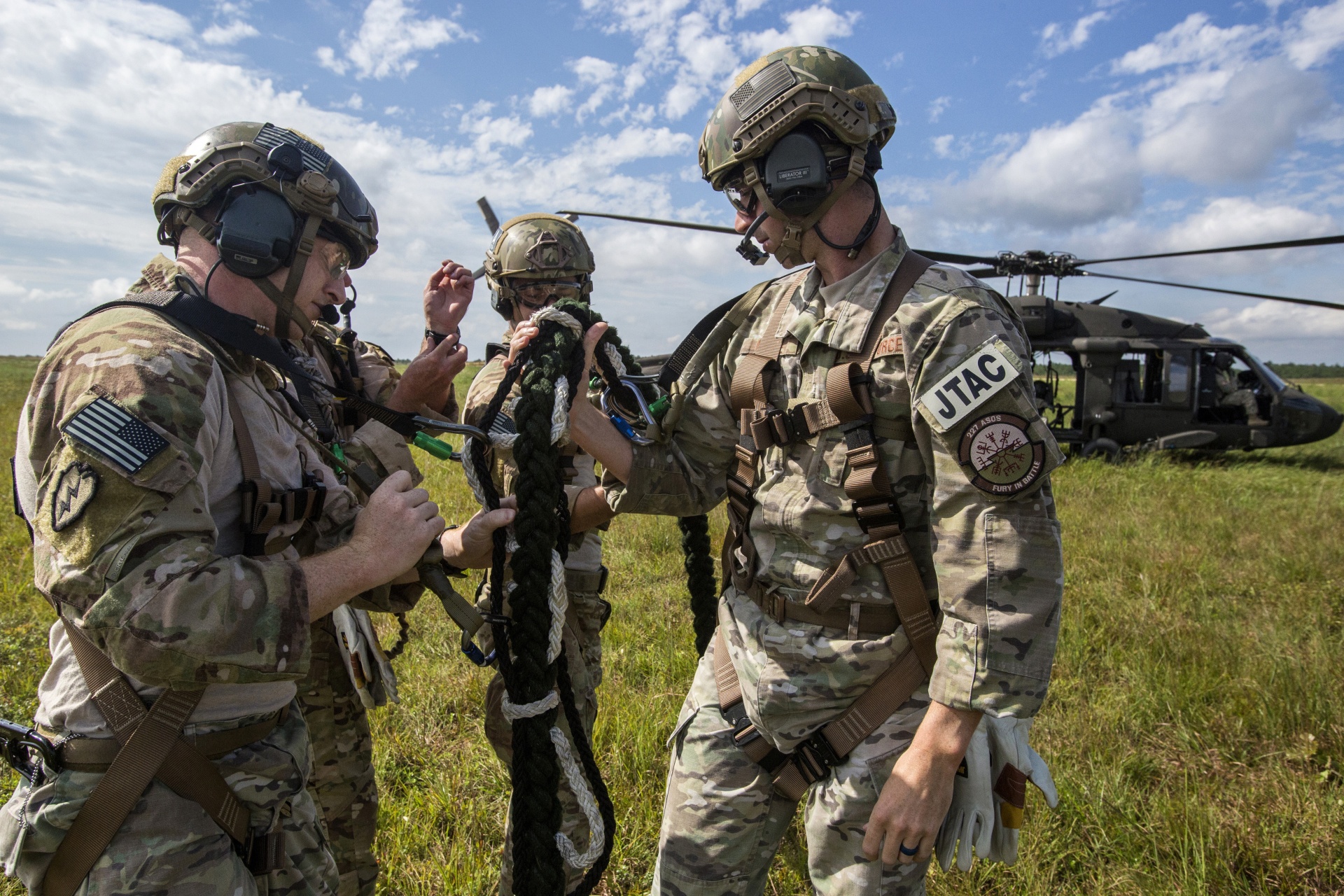 tactical air control party tacp airmen free photo