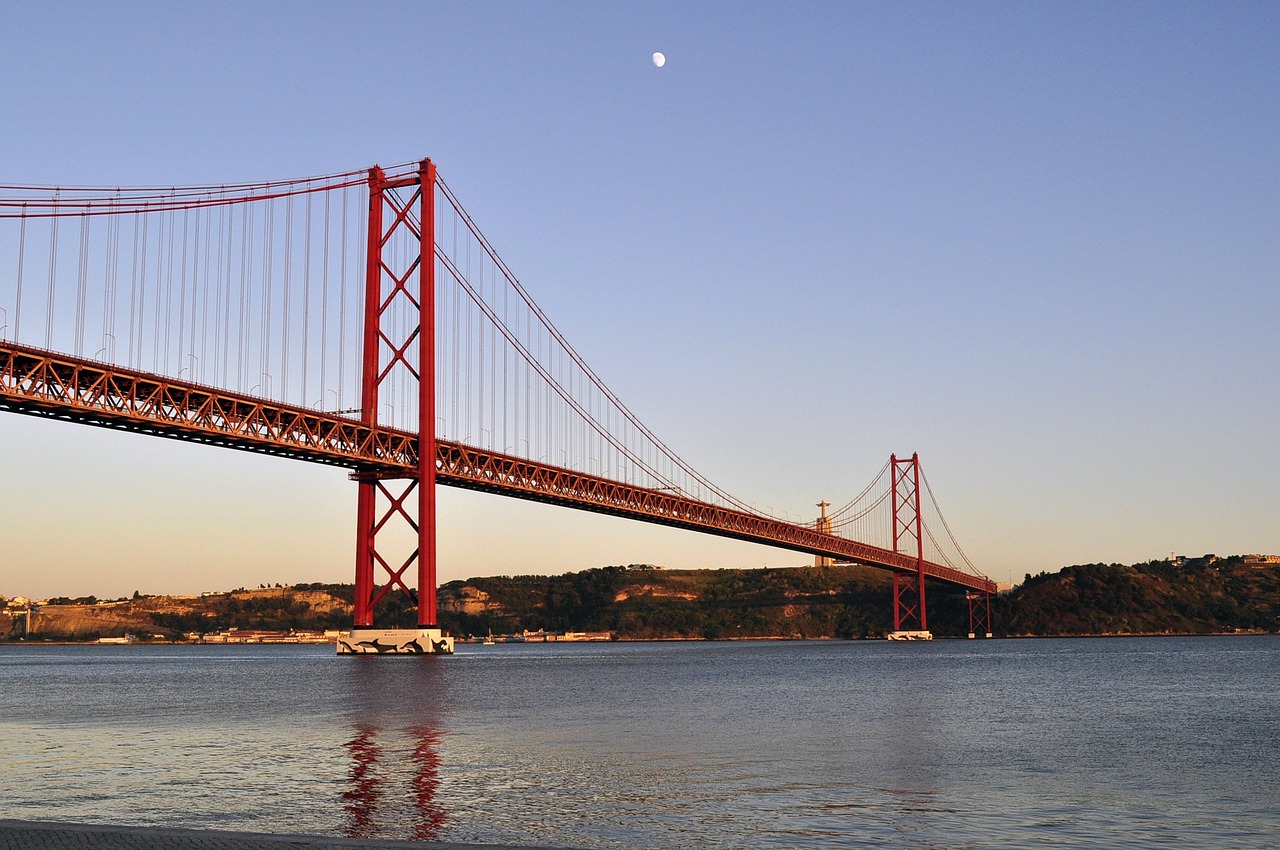 tagus dawn portugal free photo