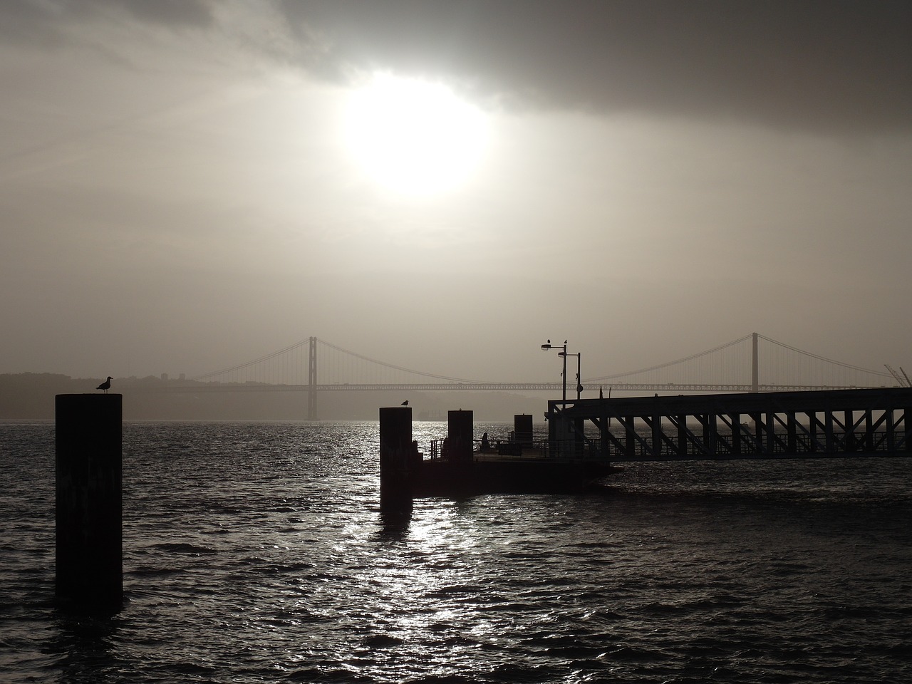 tagus river lisbon portugal free photo