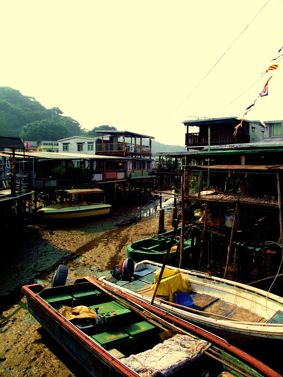 tai o fishing village free photo
