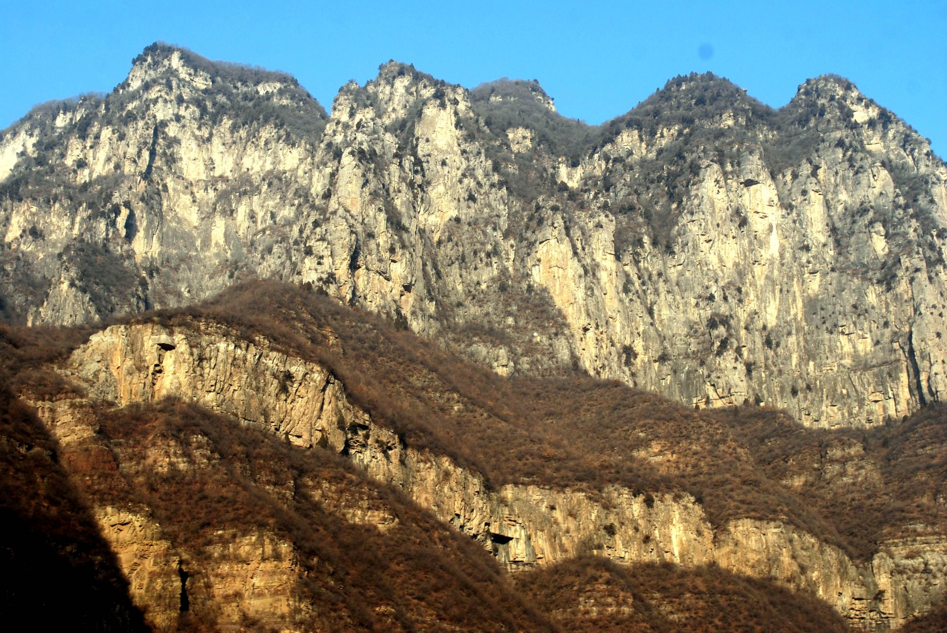 landscape mountains taihang free photo