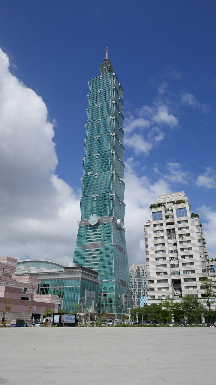 taipei 101 city tower free photo