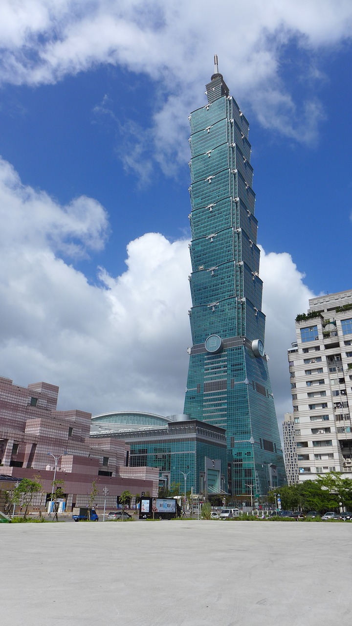 taipei 101 city tower free photo