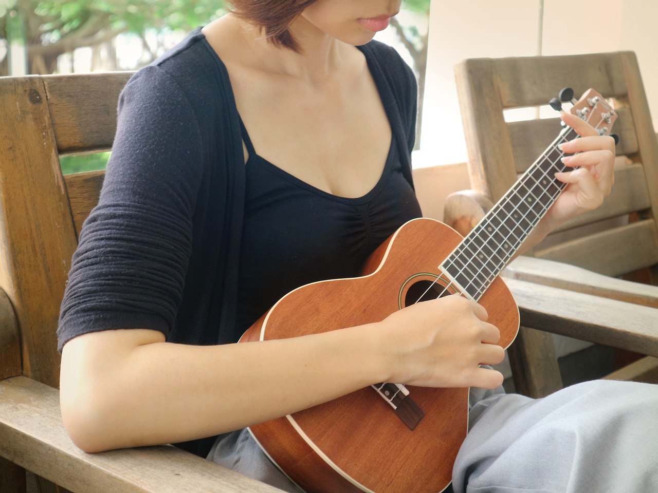 taiwan guitar girl free photo