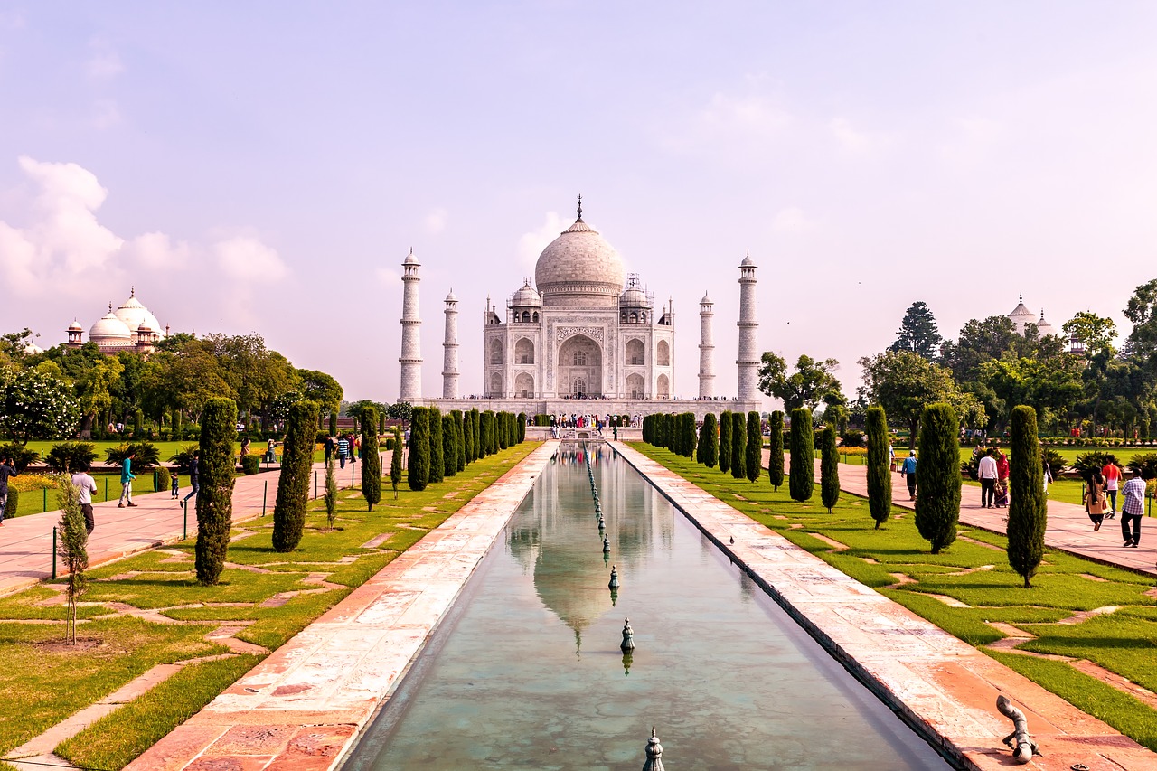 taj machal  india  rajasthan free photo