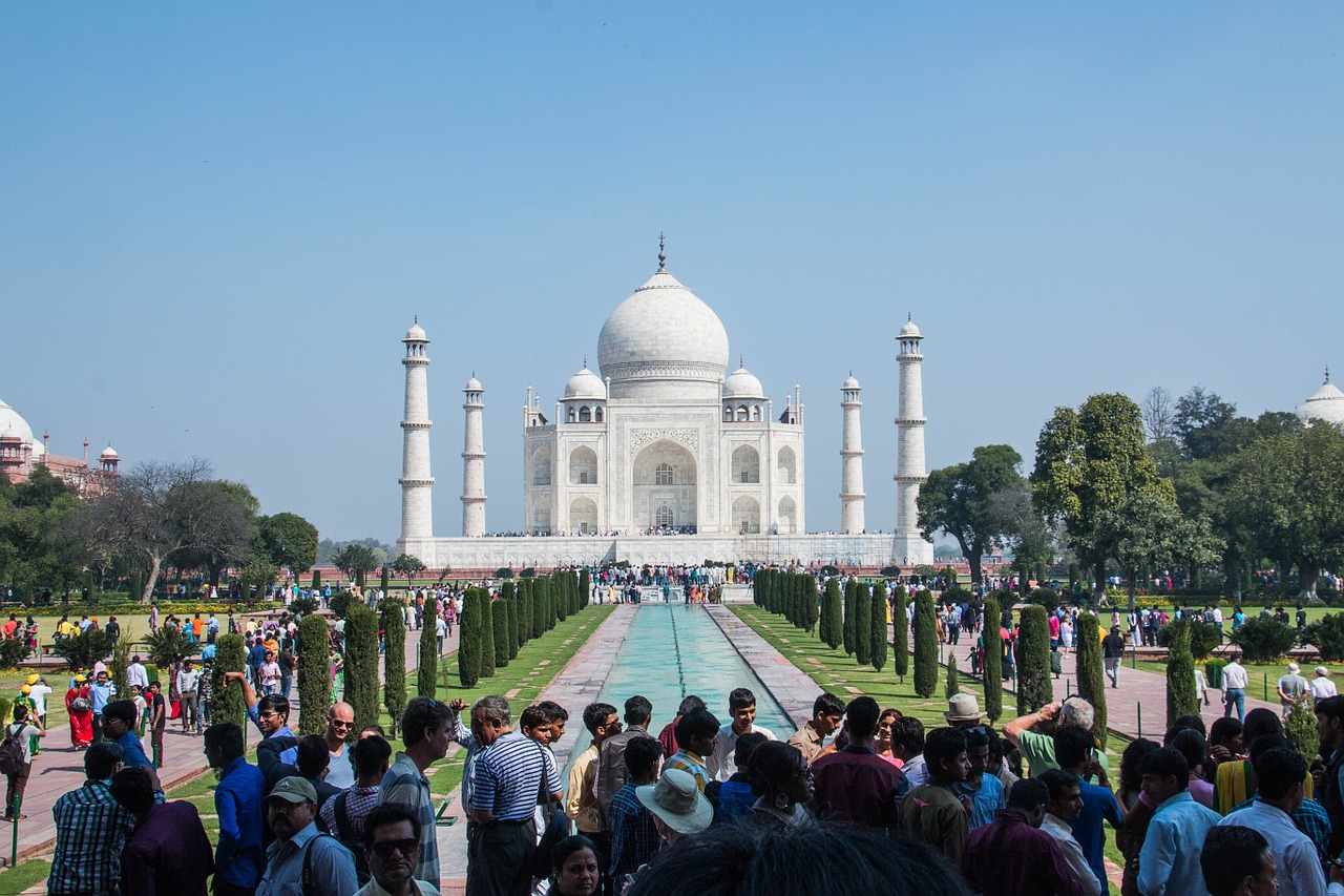 taj mahal agra india free photo