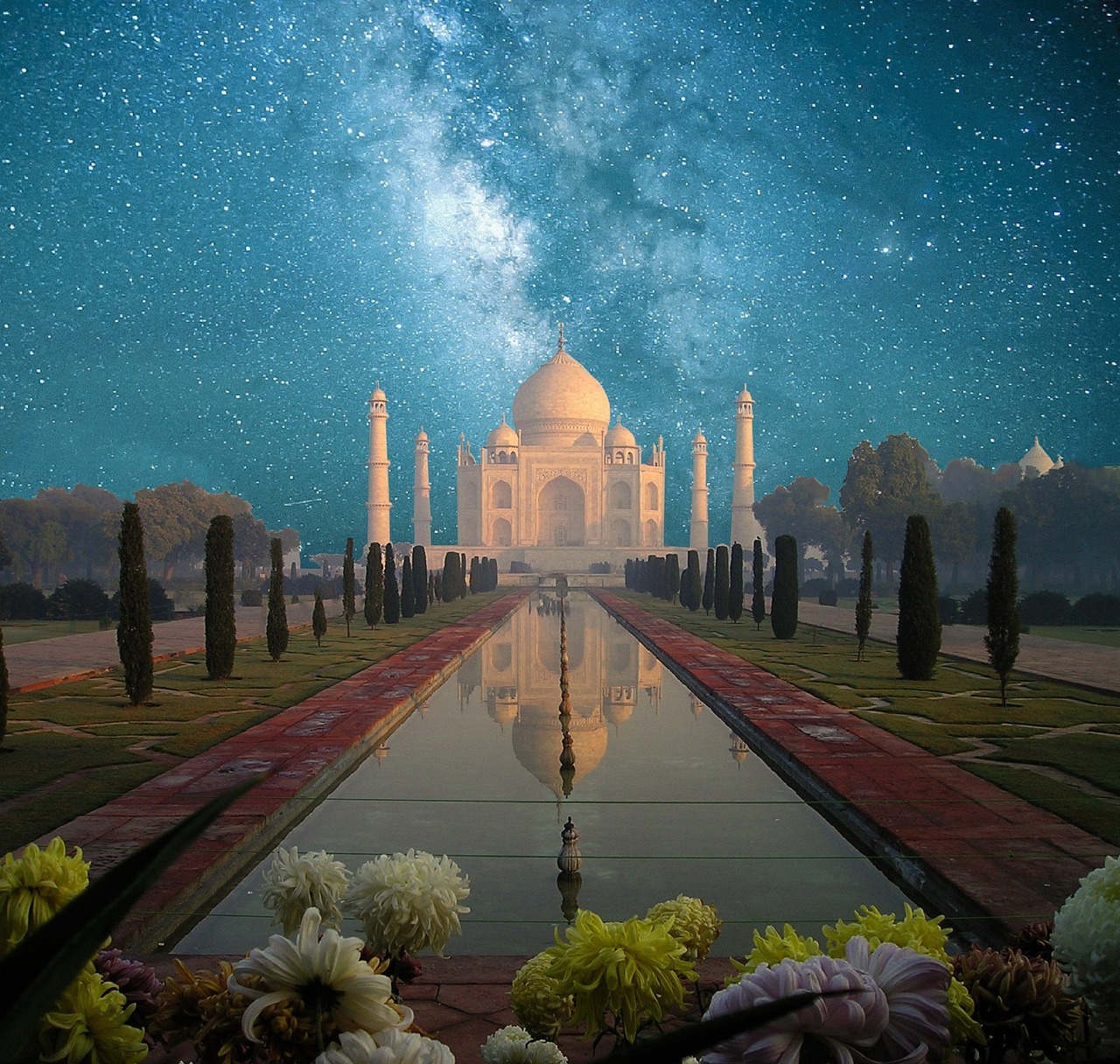 taj mahal agra india free photo