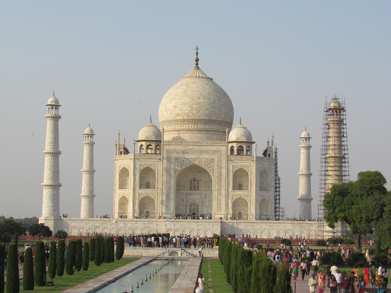 taj mahal monument india free photo