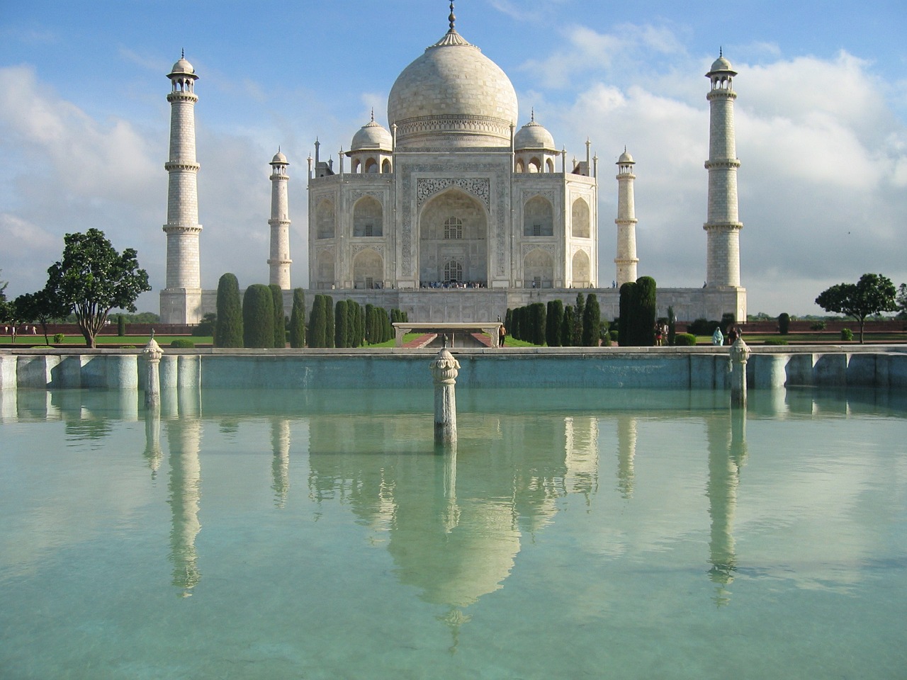 taj mahal temple india free photo