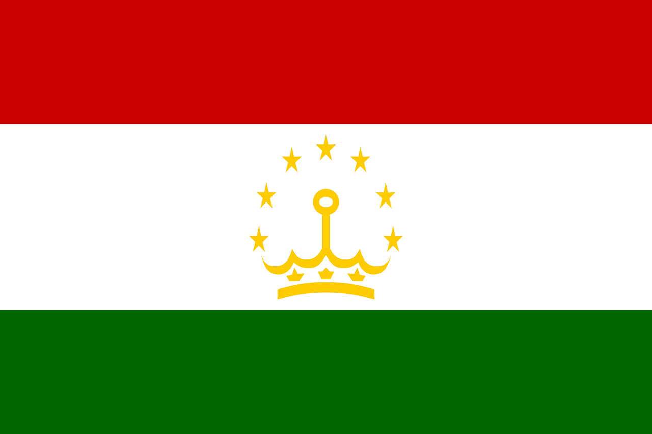 tajikistan flag national flag free photo