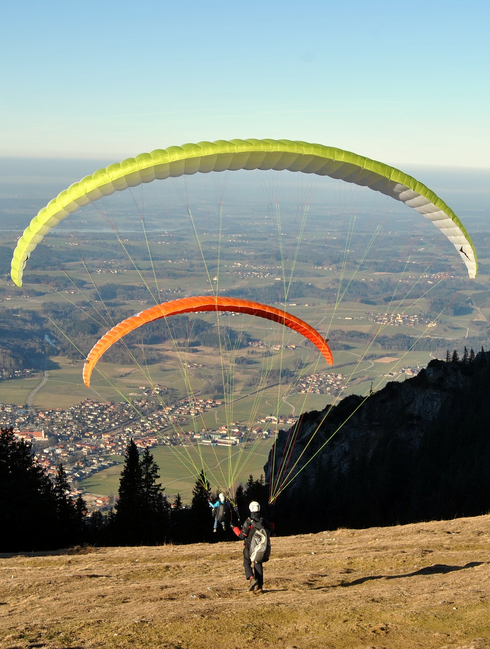 take off paragliding holidays fly free photo