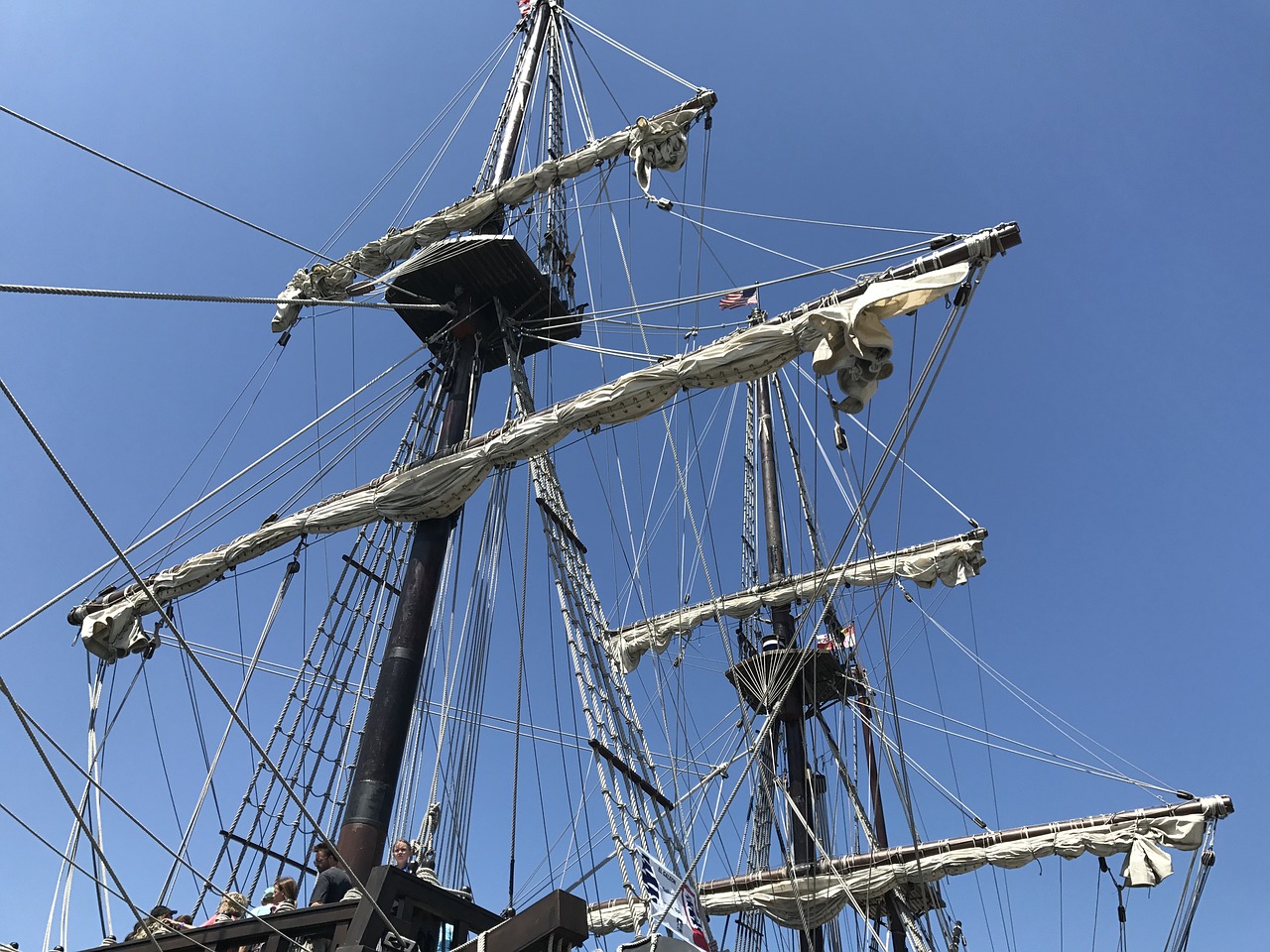 tall ships docked charleston free photo