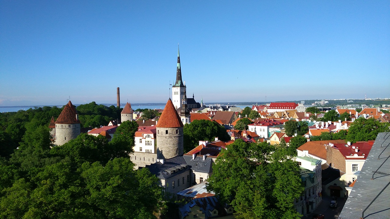 tallinn estonia old town free photo