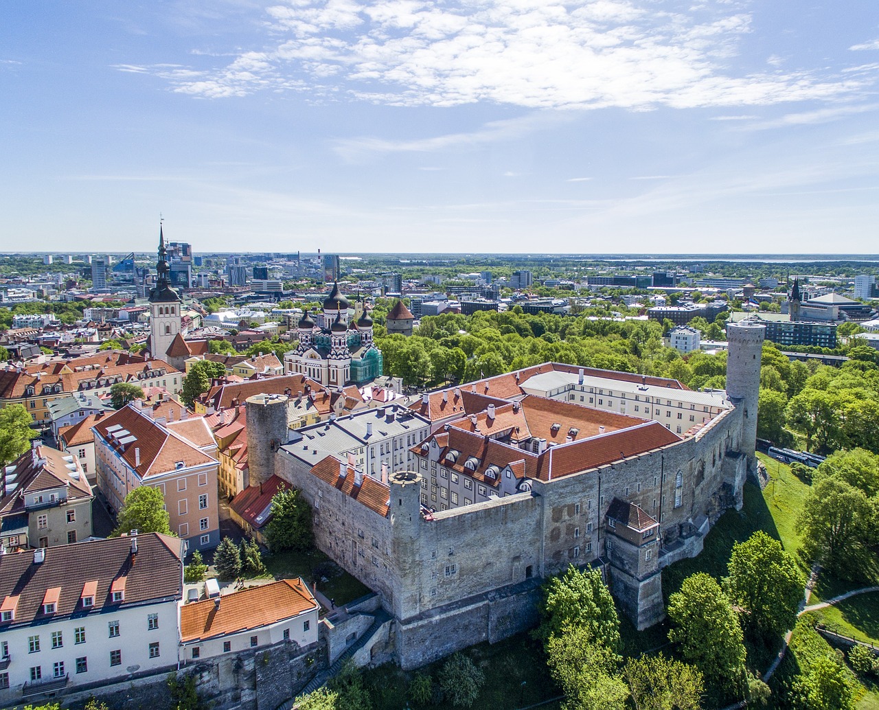 tallinn  estonia  city free photo