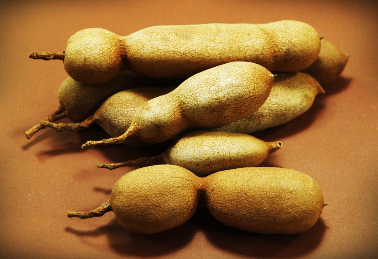 tamarind isolated ripe free photo