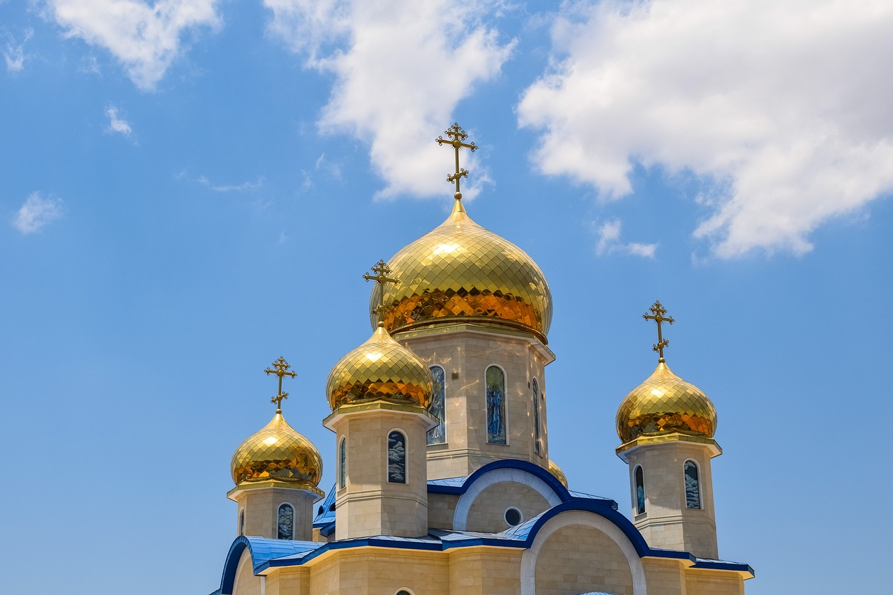 tamassos bishop russian church dome free photo