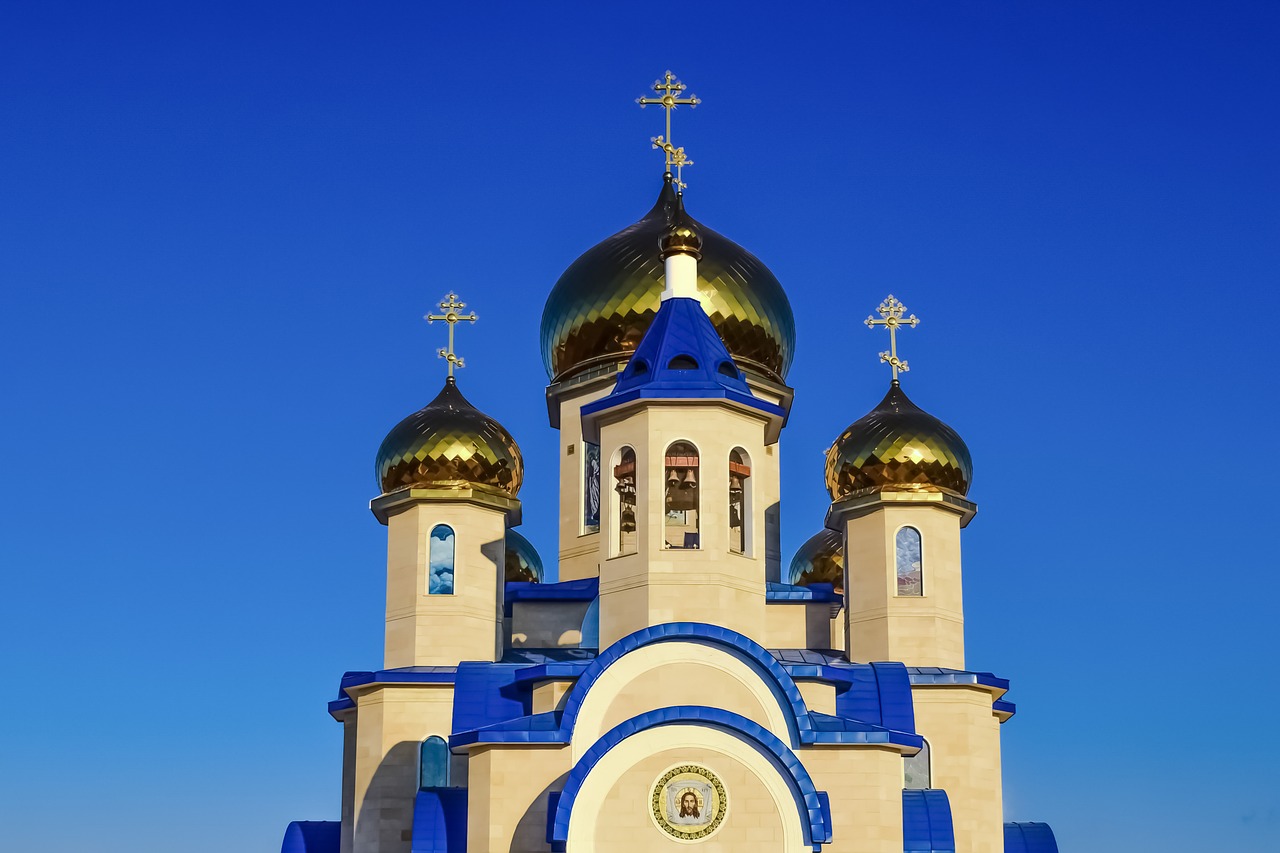 tamassos bishop russian church dome free photo