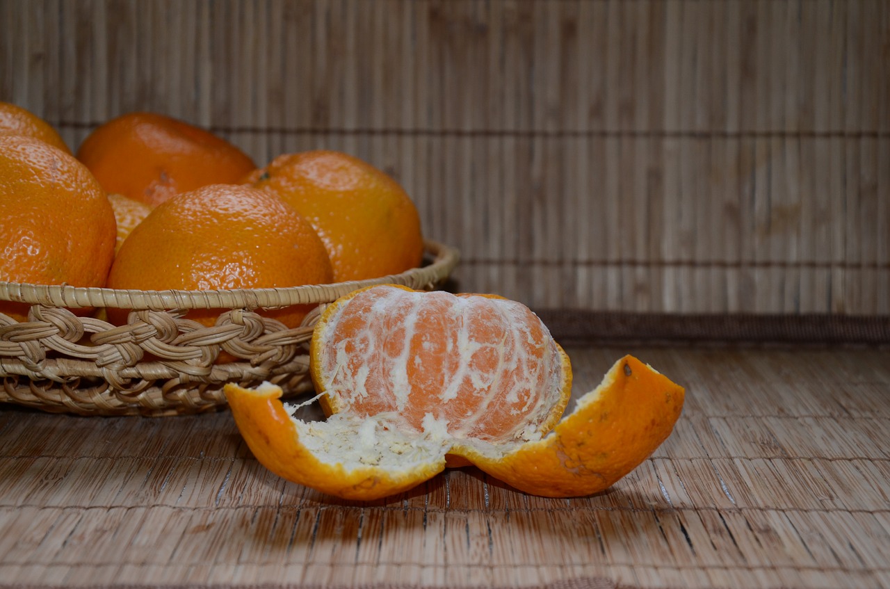 tangerine orange fruit free photo
