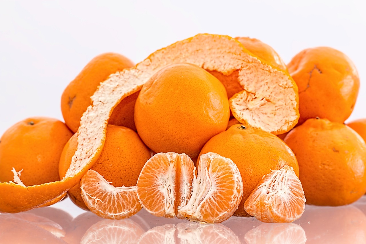 tangerine mandarin citrus fruit free photo