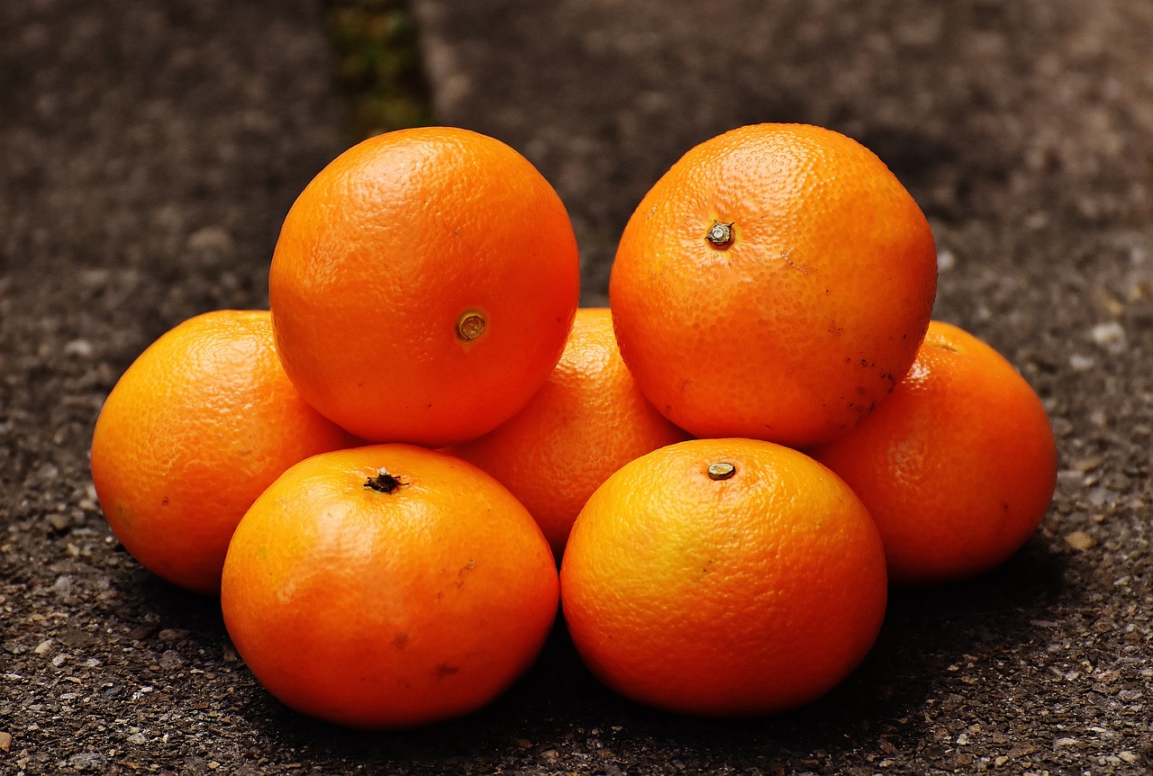 tangerines fruity vitaminhaltig free photo