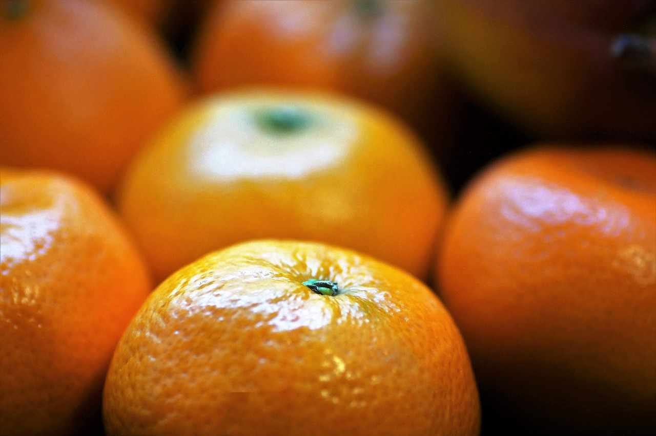 tangerines citrus fruits free photo
