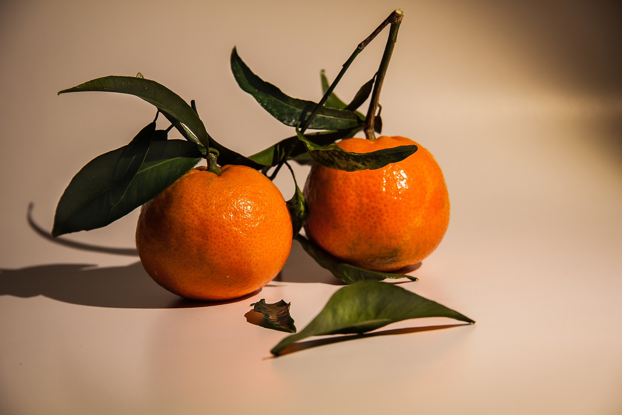 tangerines tropical fruits fruits free photo