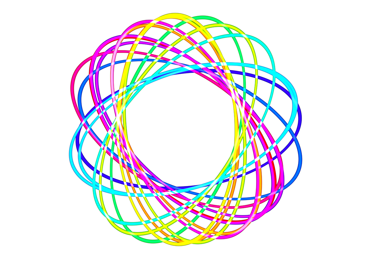 tangle circle background free photo