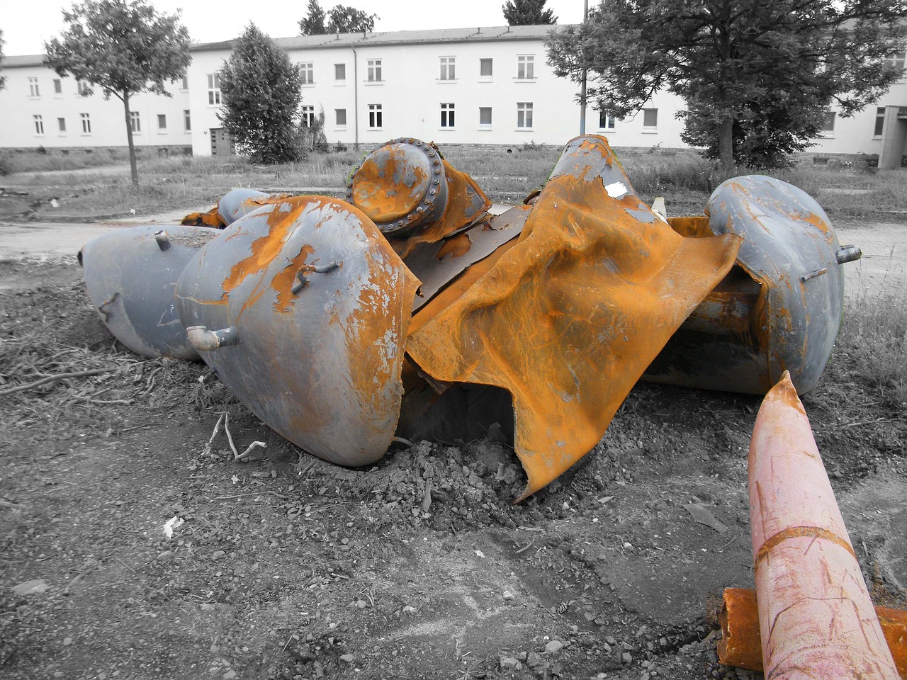 tank demolition stainless free photo