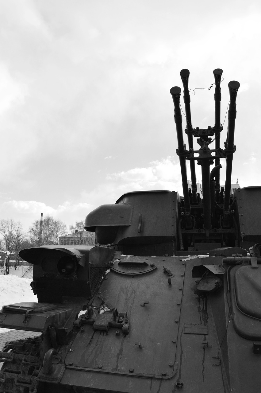 tank gun military equipment free photo