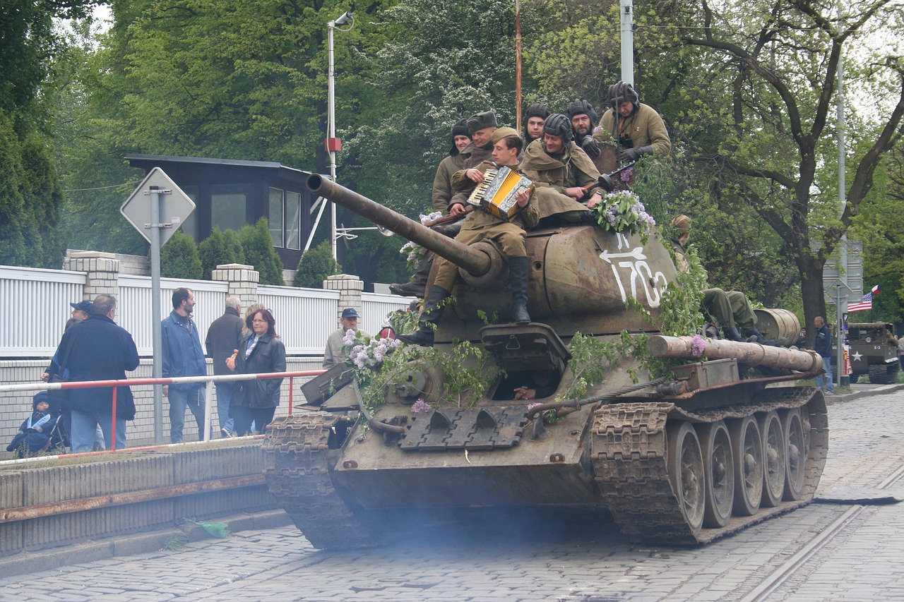 tank the liberation of prague the show free photo