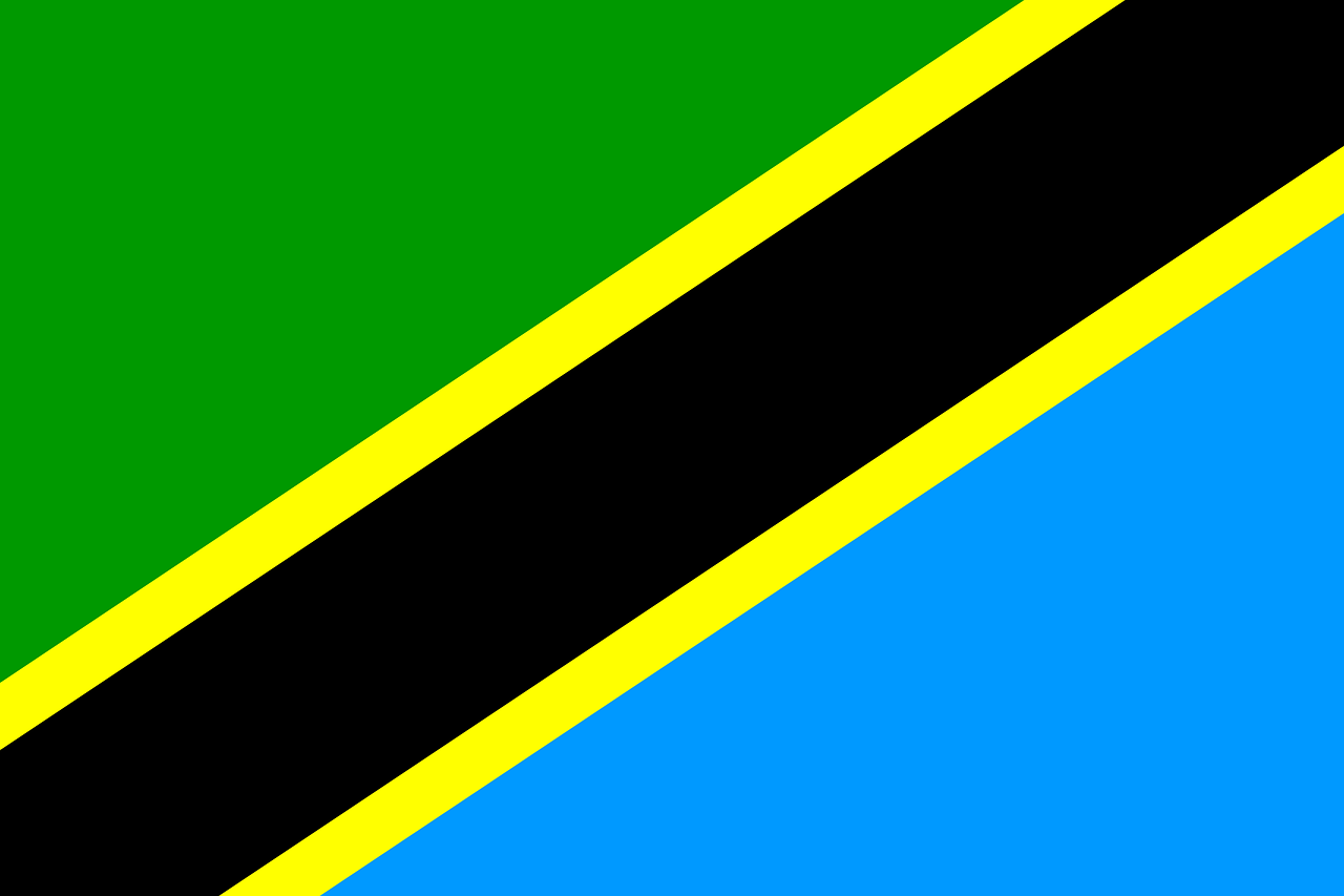 tanzania flag national free photo
